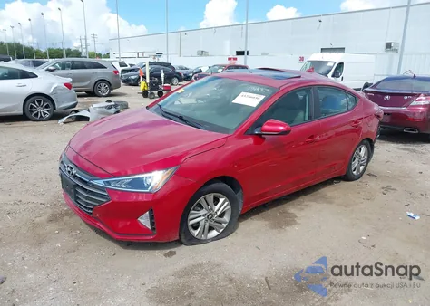 2019 Hyundai Elantra Value Edition from USA, damaged, VIN 5NPD84LF4KH423204